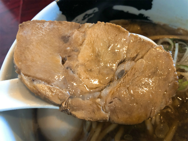 あじ玉醤油ら～麺 チャーシュー