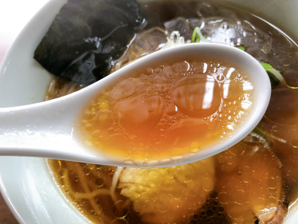 小樽地鶏の中華そば醤油 スープ