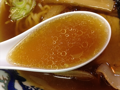 だるま軒 醤油ラーメン スープ