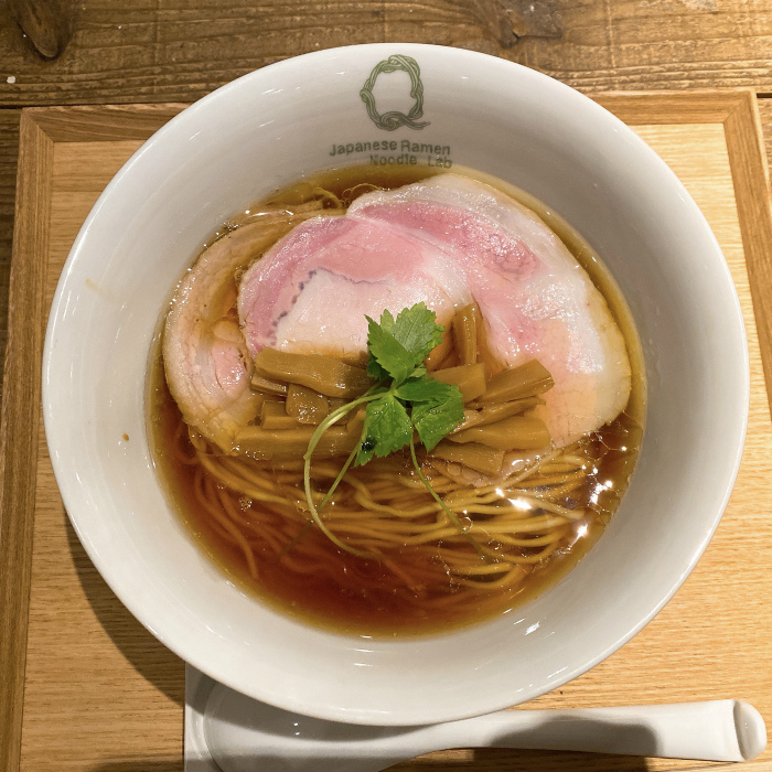 Japanese Ramen Noodle Lab Q  醤油らぁ麺